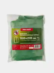 Дверная антимоскитная сетка REXANT, 210х100см, с магнитами по всей длине, зеленая