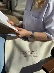 Шоппер с вышитой надписью ручной работы, хлопок 45*35*10 см