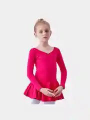 Гимнастка детская с юбкой
