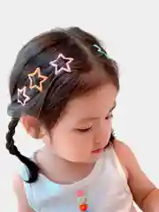 Конфетный заколки звездочки клик-клак для девочек, 10 штук