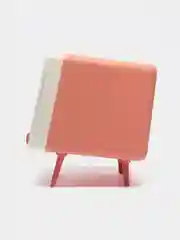 Белый салфетница с подставкой для телефона