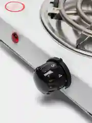 Белый плитка электрическая с защитой от перегрева