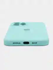 Лавандовый чехол iPhone, Айфон 12 Про Макс, Pro Max, силиконовый