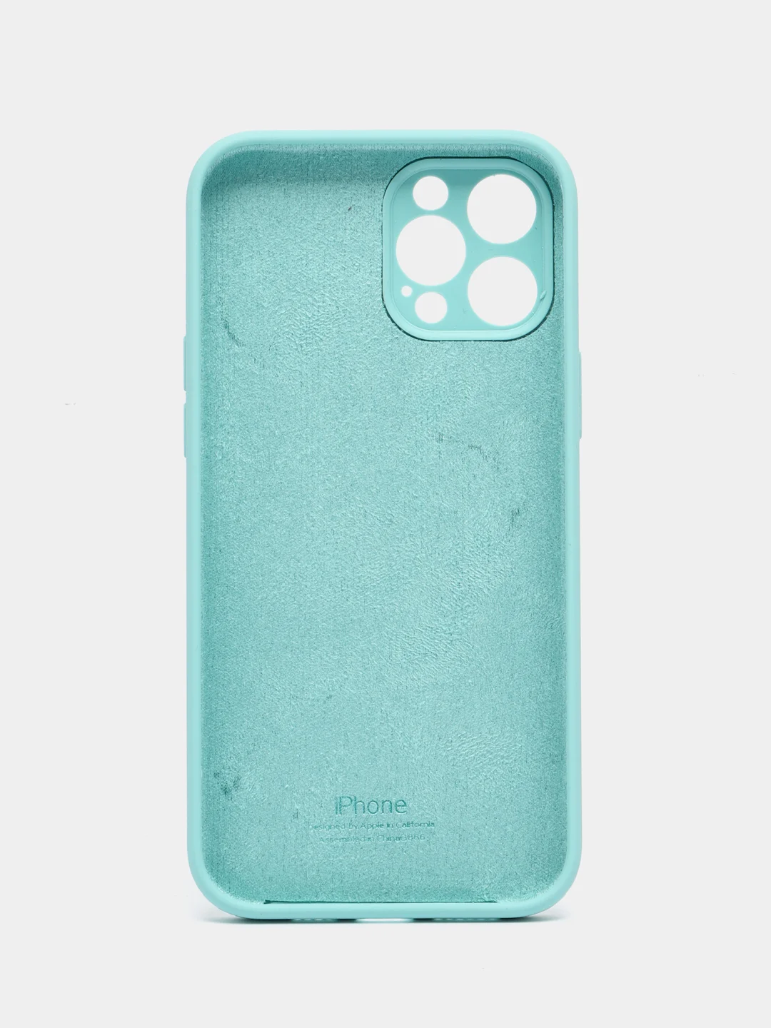 Лавандовый чехол iPhone, Айфон 12 Про Макс, Pro Max, силиконовый