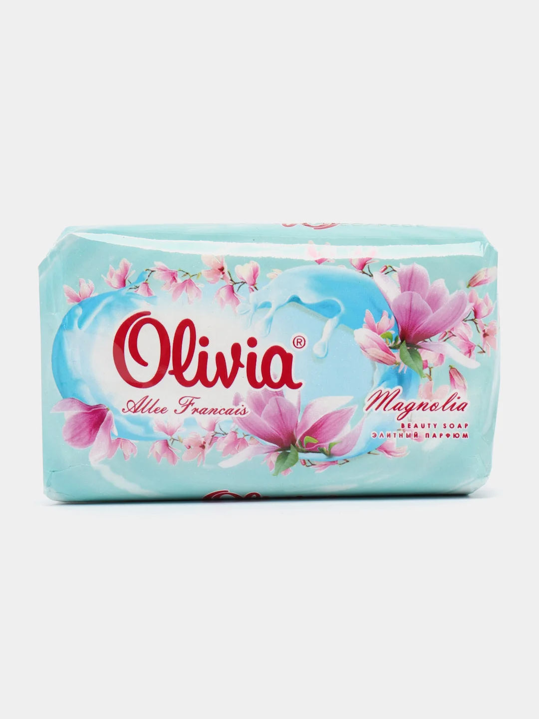 Мыло твердое туалетное для рук лица и тела ALVIERO Olivia Allee Francais, 90 г