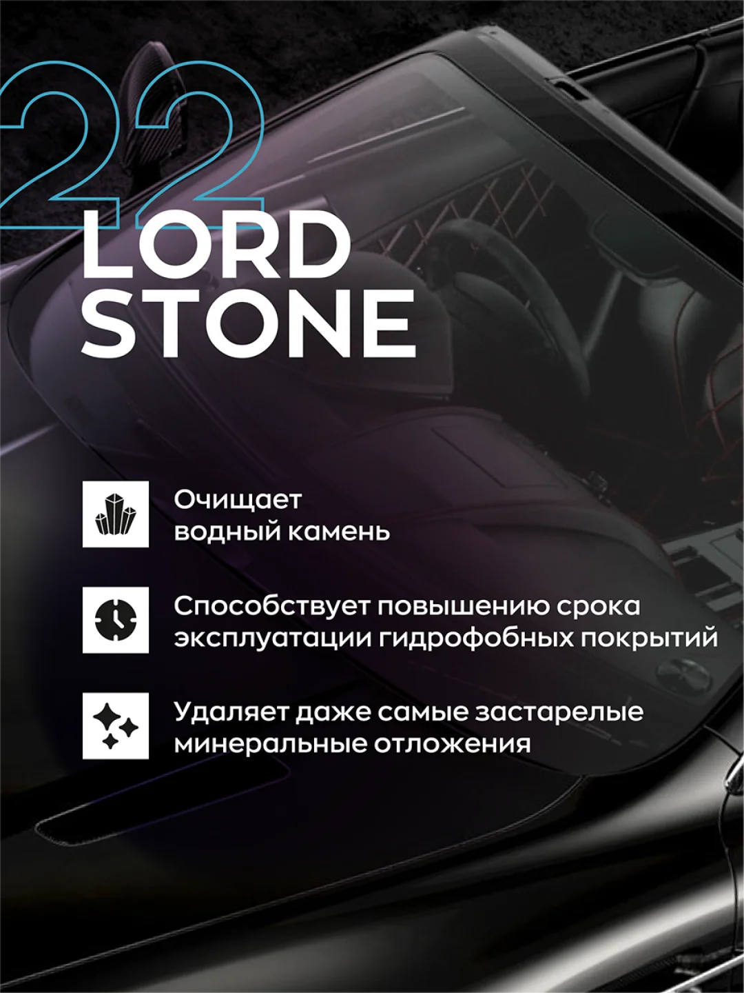 Очиститель водного камня Smart Open LORD STONE 22, 0,5 л