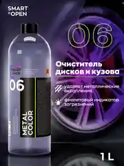 Очиститель дисков и кузова авто c индикатором нейтральный Smart Open 06 METAL COLOR 1л