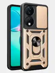 Хром чехол противоударный armors для Honor X7B / Хонор Х7В с защитой камеры