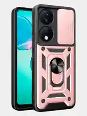 Хром чехол противоударный armors для Honor X7B / Хонор Х7В с защитой камеры