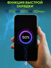 Блок питания, зарядное устройство Type-C, с быстрой зарядкой, 20-25W