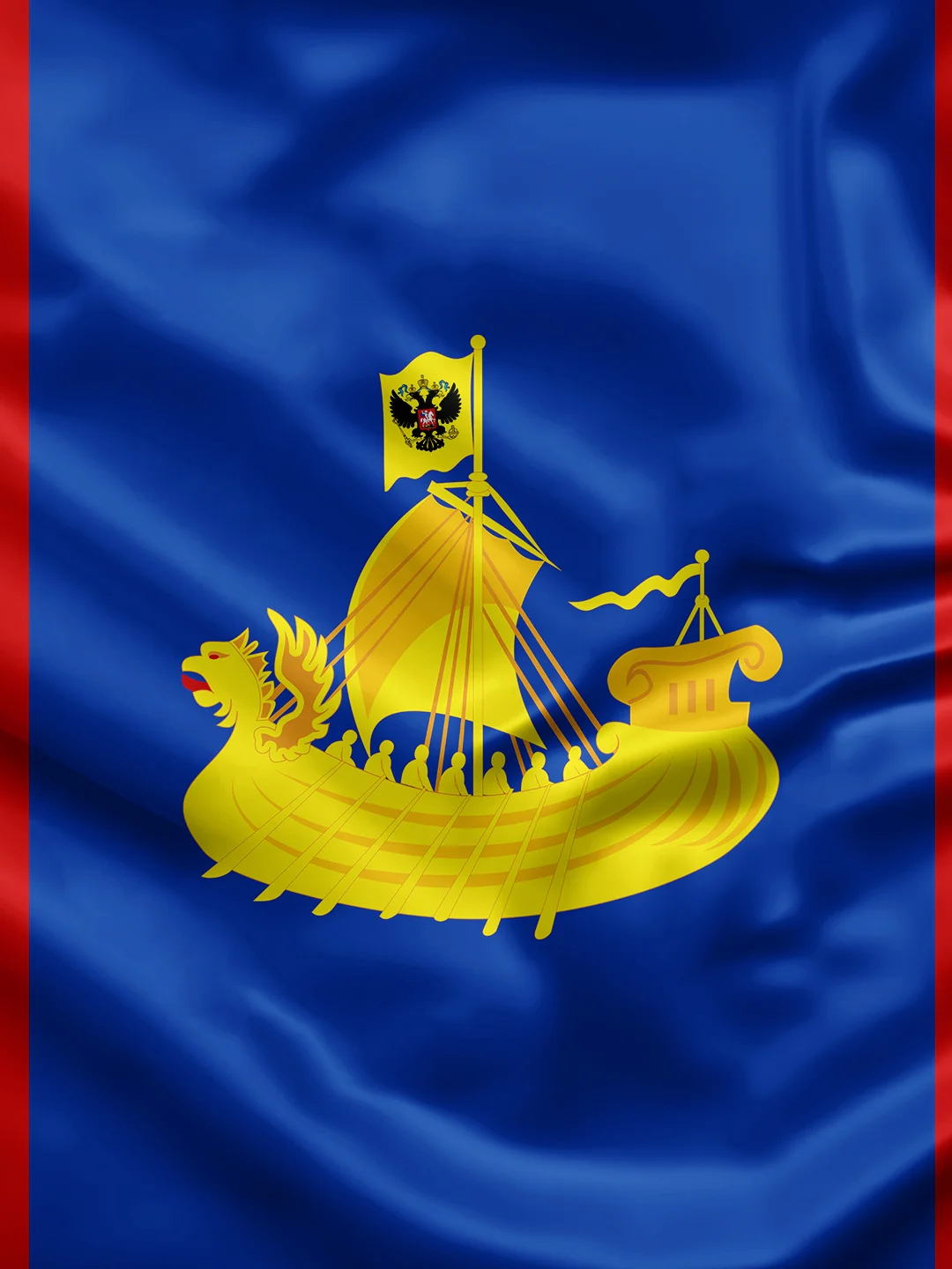 Флаг Костромской области 135х90см