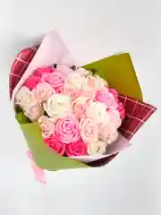 Букет из мыла 27 пенных роз