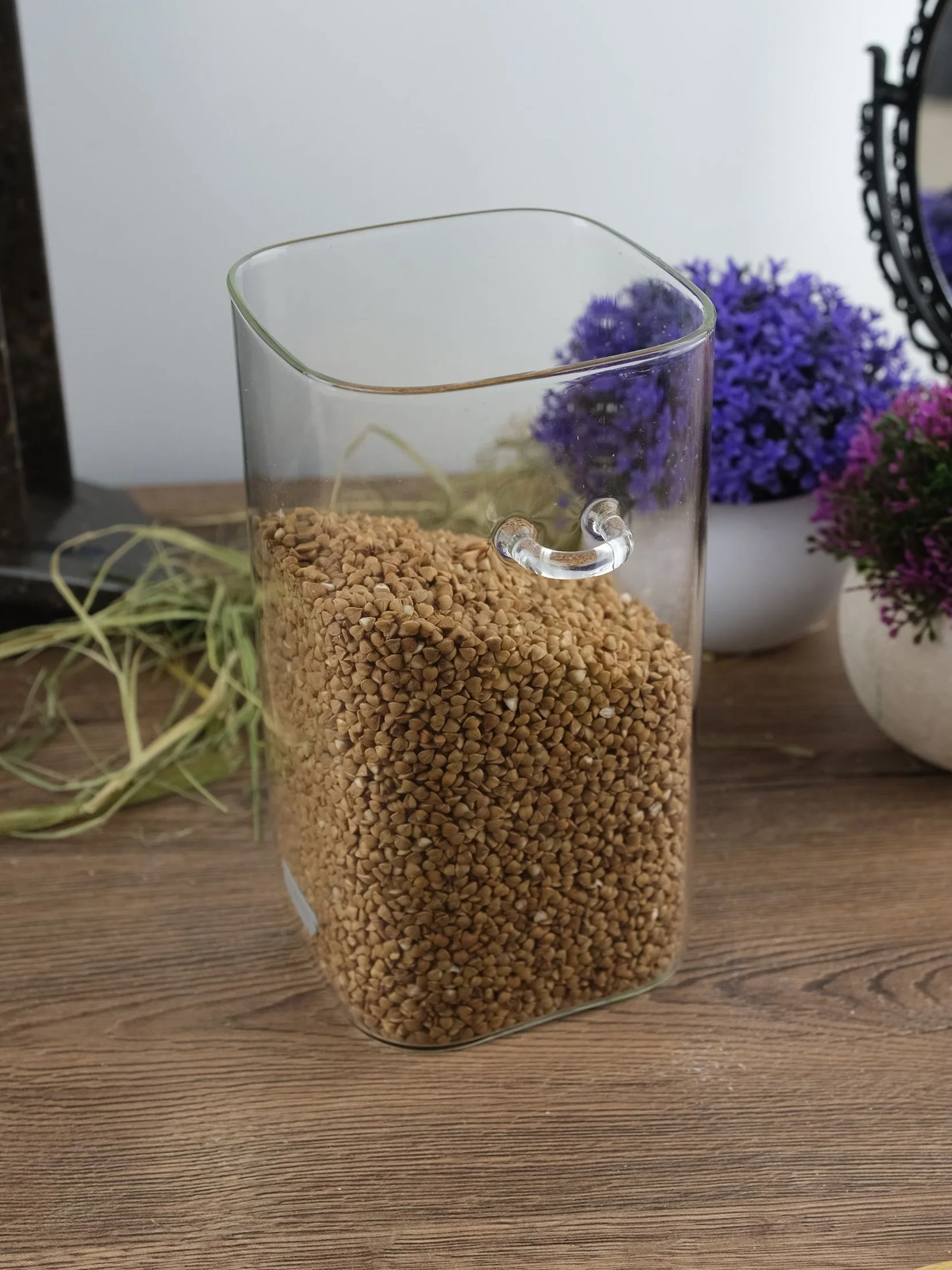 Прозрачный ёмкость для сыпучих продуктов Repast Comfort 1300 мл