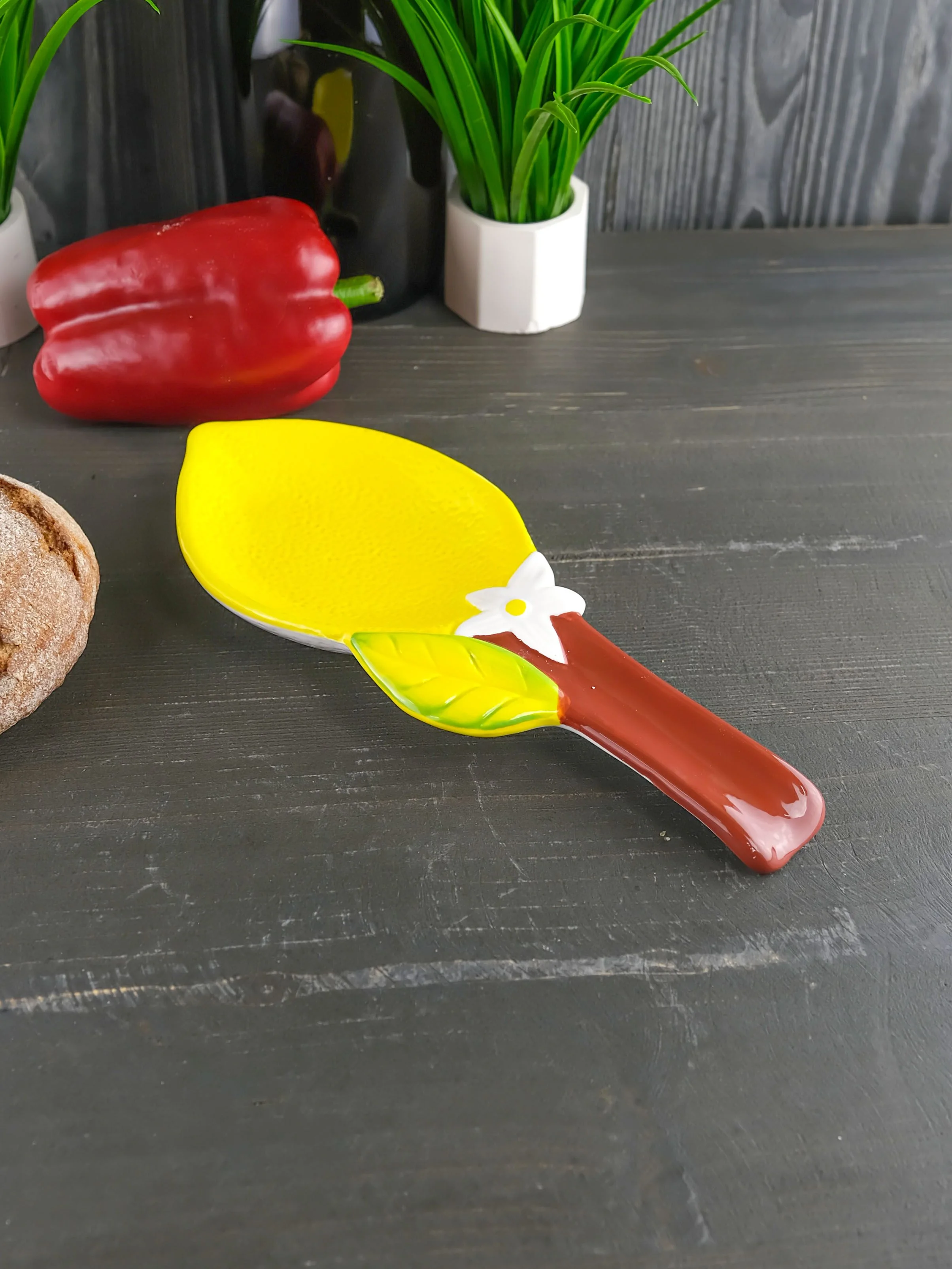 Подставка под ложку Repast Rich harvest Лимон 25*10*3 см