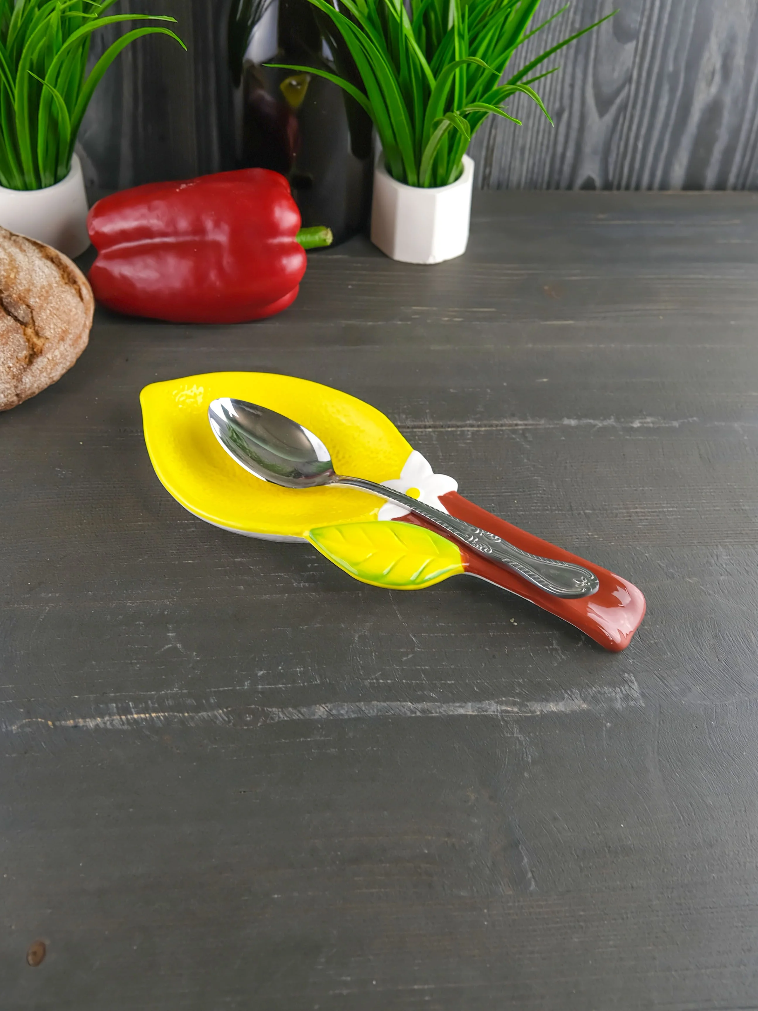 Подставка под ложку Repast Rich harvest Лимон 25*10*3 см