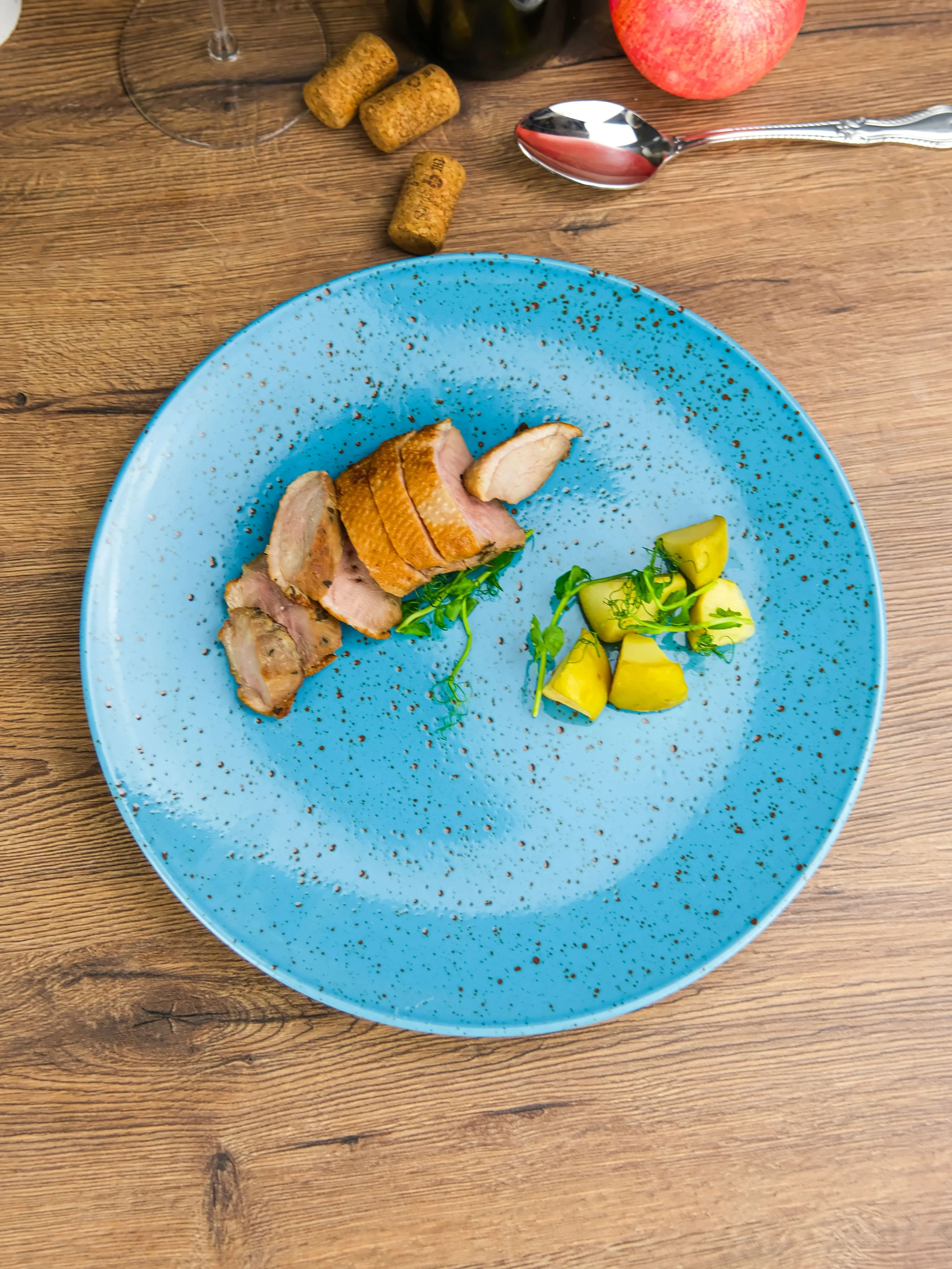 Синий блюдо Repast Lifestyle ARTICBLUE 30 см