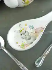 Серебряный подставка под ложку Repast Spring Bunnies 24,7*9*2,5 см
