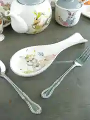 Серебряный подставка под ложку Repast Spring Bunnies 24,7*9*2,5 см