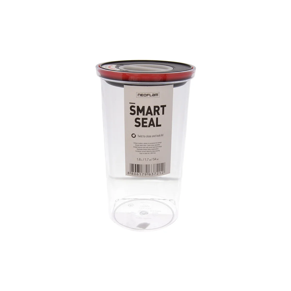 Прозрачный контейнер с крышкой Neoflam Smart Seal 1,6 л