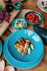 Синий салатник Repast Lifestyle ARTICBLUE 26 см