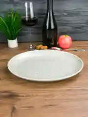 Бежевый блюдо овальное Repast lifestyle NATURAL 32 см