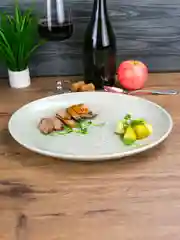 Бежевый блюдо овальное Repast lifestyle NATURAL 32 см