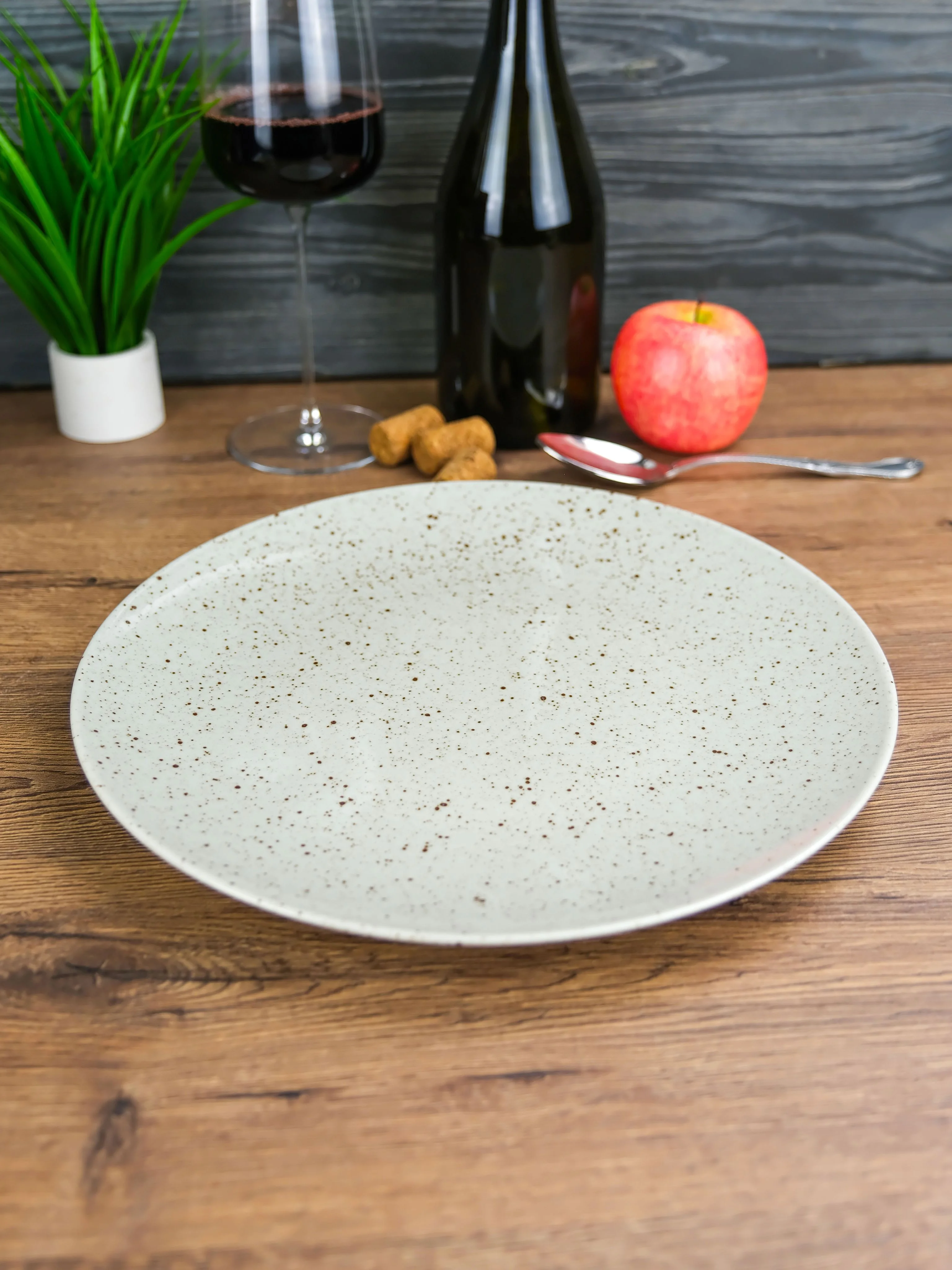 Белый блюдо Repast Lifestyle NATURAL 30 см