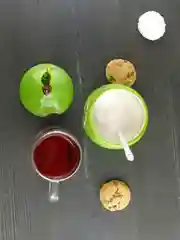Ёмкость для сыпучих продуктов с ложкой Repast Rich harvest Лайм 10.8*10.5*13 см
