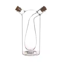 Прозрачный бутылка для масла и уксуса Repast Comfort 340/90 мл