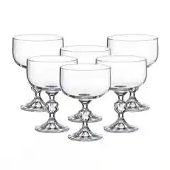 Прозрачный набор креманок Crystalite Bohemia Sterna/Klaudie 200мл(6 шт)