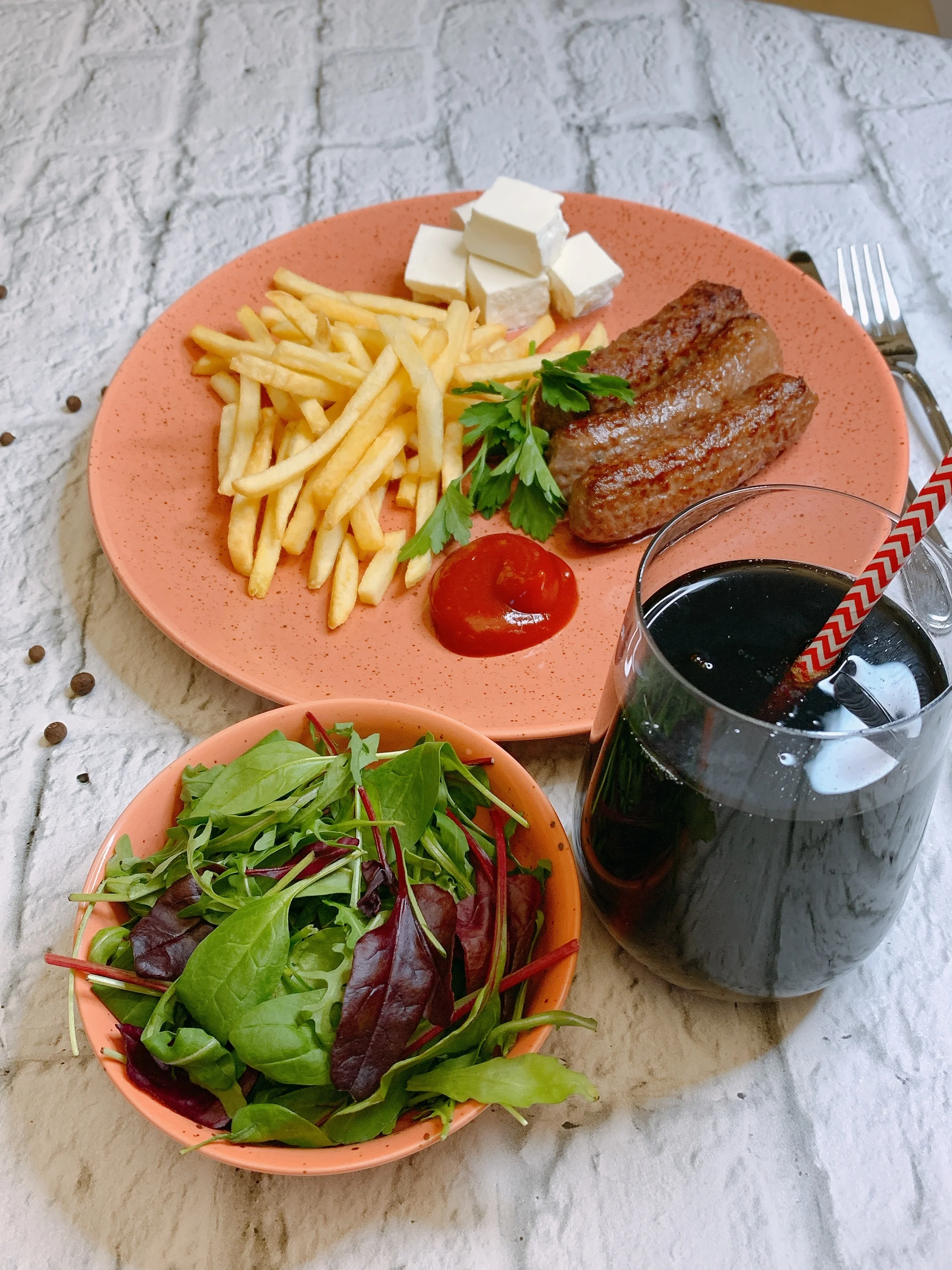 Коралловый салатник Repast "Lifestyle", 0,4 л, 2 шт