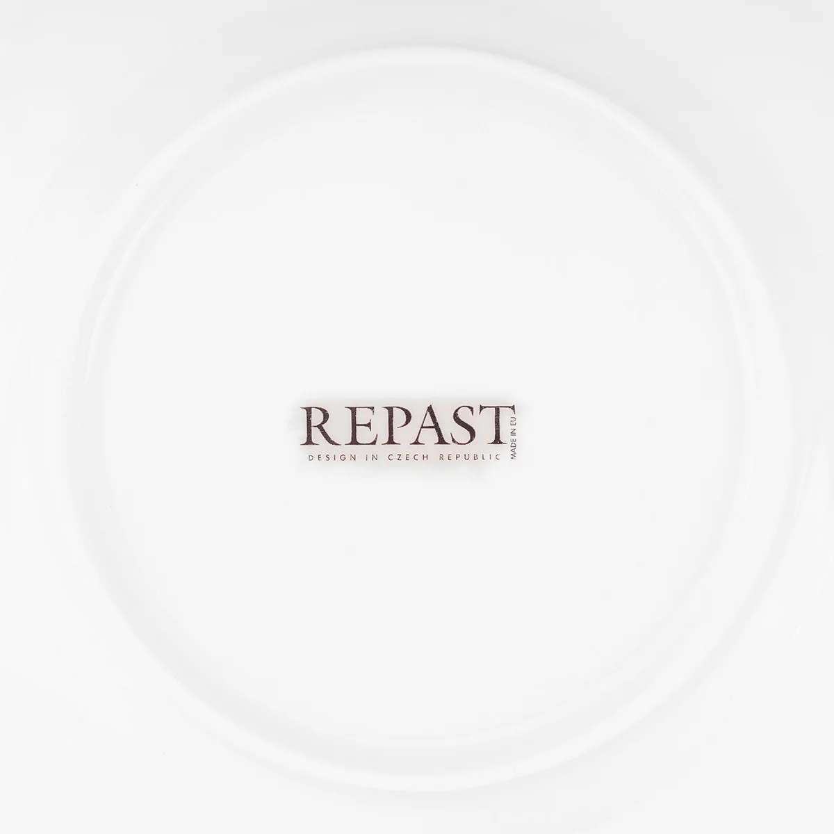 Белый набор тарелок плоских 19 см Repast Мейсенский букет 6 шт