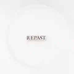 Белый набор тарелок плоских 19 см Repast Мейсенский букет 6 шт