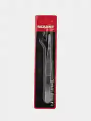 Пинцет прямой REXANT, рифленый, 125 мм