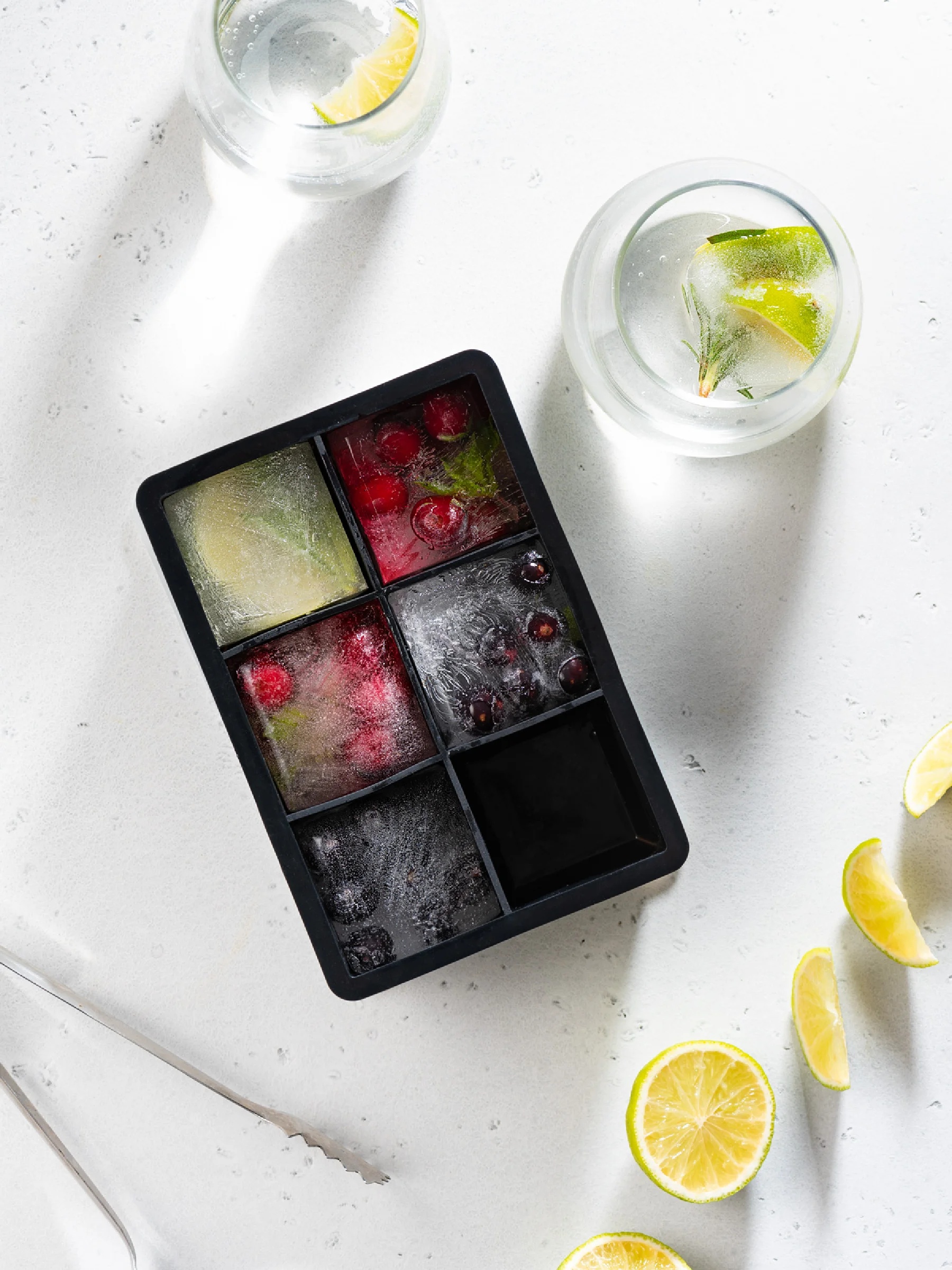 Форма для льда с крышкой Shiny Kitchen, силиконовая