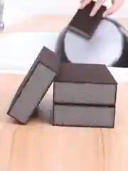 Абразивная губка для посуды Birdhouse, Наждачная губка для уборки, 4 шт