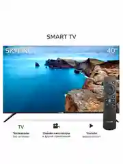 Телевизор SKYLINE 40LST5975 Смарт ТВ с Алисой 40" FHD Frameless Android 11, гарантия 1 год