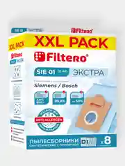Мешки-пылесборники Filtero SIE 01 XXL Pack Экстра для пылесосов Bosch, Siemens, 8 шт