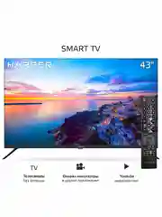 Телевизор Smart TV HARPER 43F660TS Android 11 (AOSP), диагональ экрана 43", гарантия 1 год
