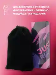 Черный вибратор "Кролик" для клитора и точки G, с аккумулятором, 2 мотора