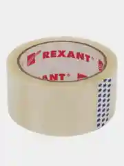 Скотч упаковочный REXANT, 48 мм х 50 мкм, прозрачный, рулон, 66 м