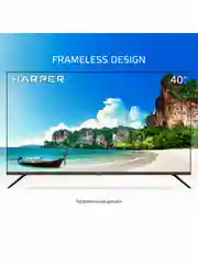 Телевизор Harper 40F660TS, FULL HD Smart TV, 40", AOSP Android 11, 1Gb RAM + 8Gb ROM