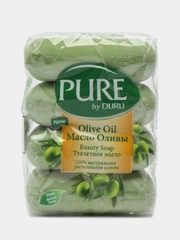 Мыло туалетное PURE by DURU Масло оливы 4*85 гр=340 гр