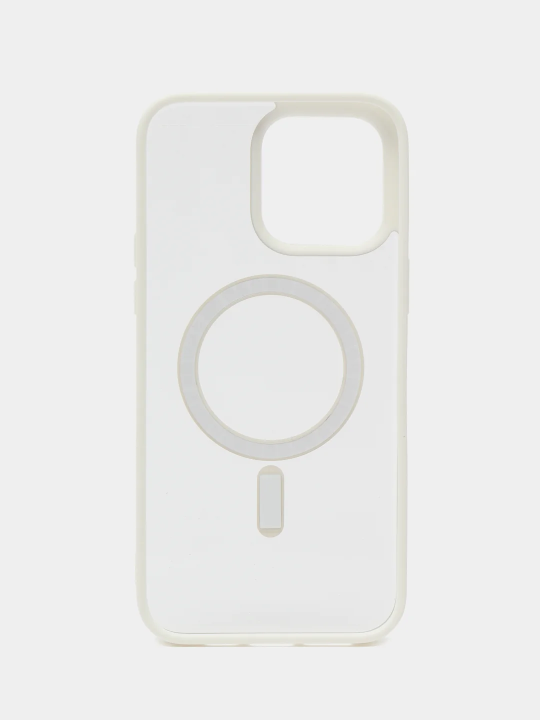 Белый чехол iPhone 13 pro, Pro Max, 14 Pro, Pro Max, 15 Pro, Pro Max, MagSafe