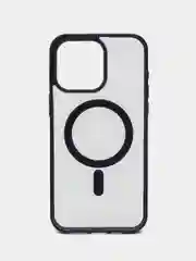 Фиолетовый чехол iPhone 13 pro, Pro Max, 14 Pro, Pro Max, 15 Pro,  Pro Max, MagSafe