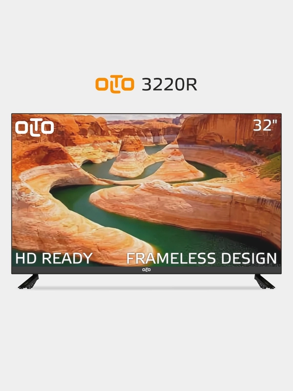 Телевизор HD, диагональ 32" OLTO 3220R, VESA 100 х 100, гарантия 1 год