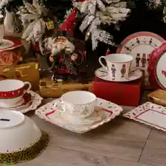 Разноцветный салатник Repast Christmas world Magic time диаметр 23,2 см
