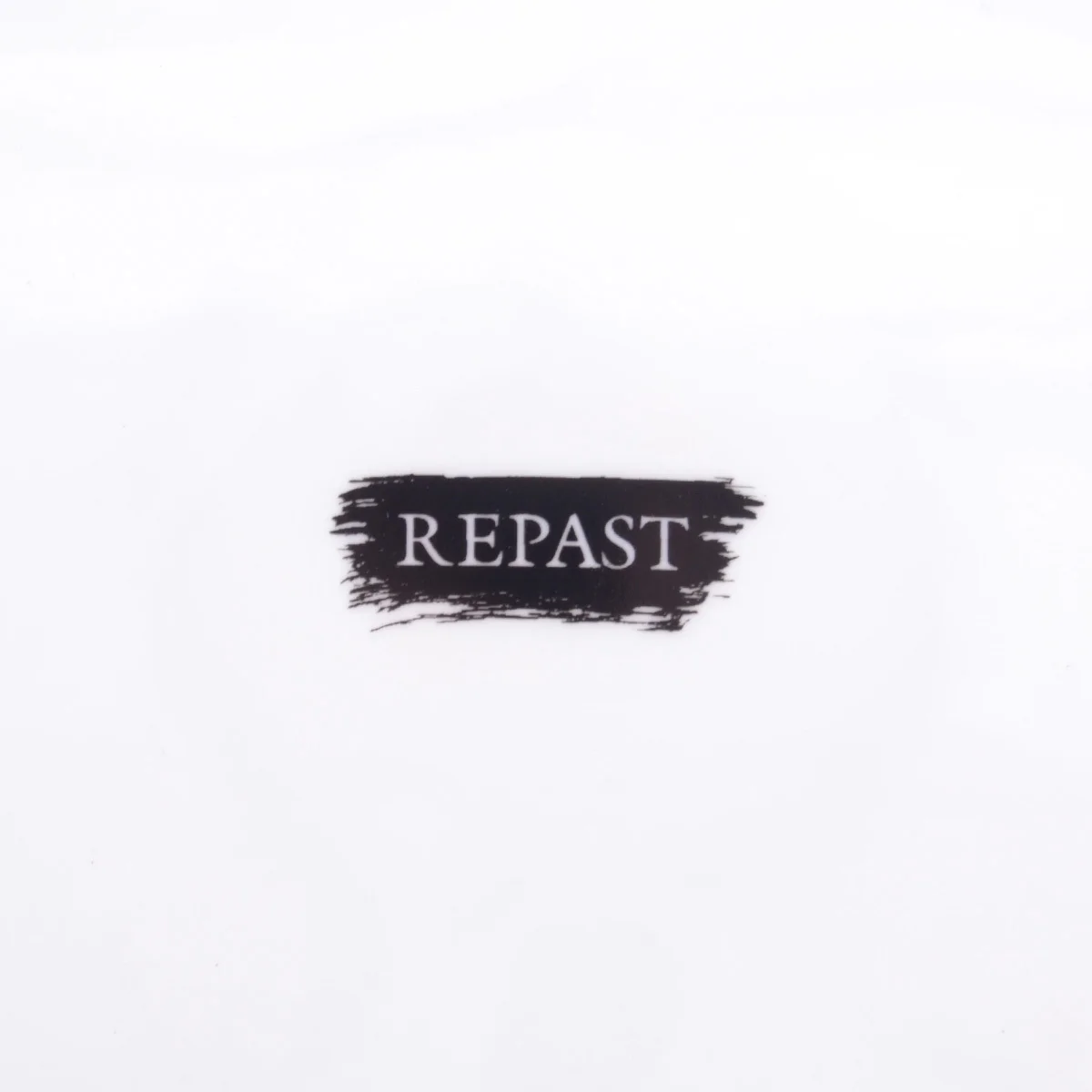 Разноцветный блюдо круглое Repast Christmas world Bordo диаметр 30 см
