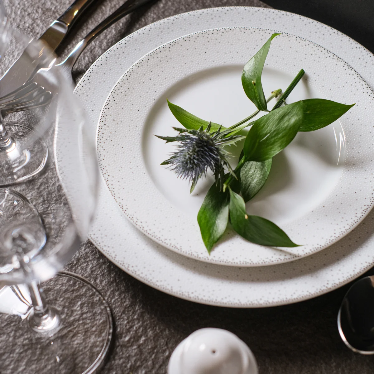 Белый тарелка плоская Repast Жемчуг 19 см 1 шт