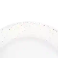Белый тарелка плоская Repast Жемчуг 19 см 1 шт